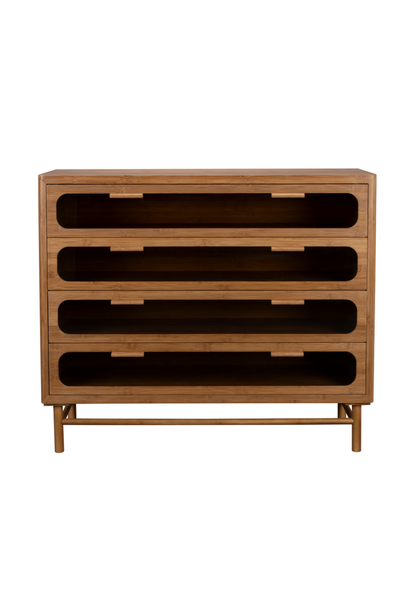 Bamboo Drawer Cabinet | Dutchbone Caroun | Woodfurniture.com