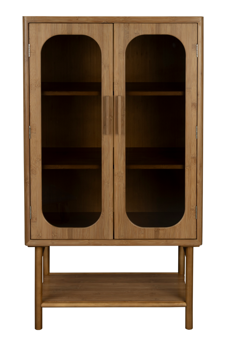 Bamboo 2-Door Cabinet | Dutchbone Caroun | Woodfurniture.com