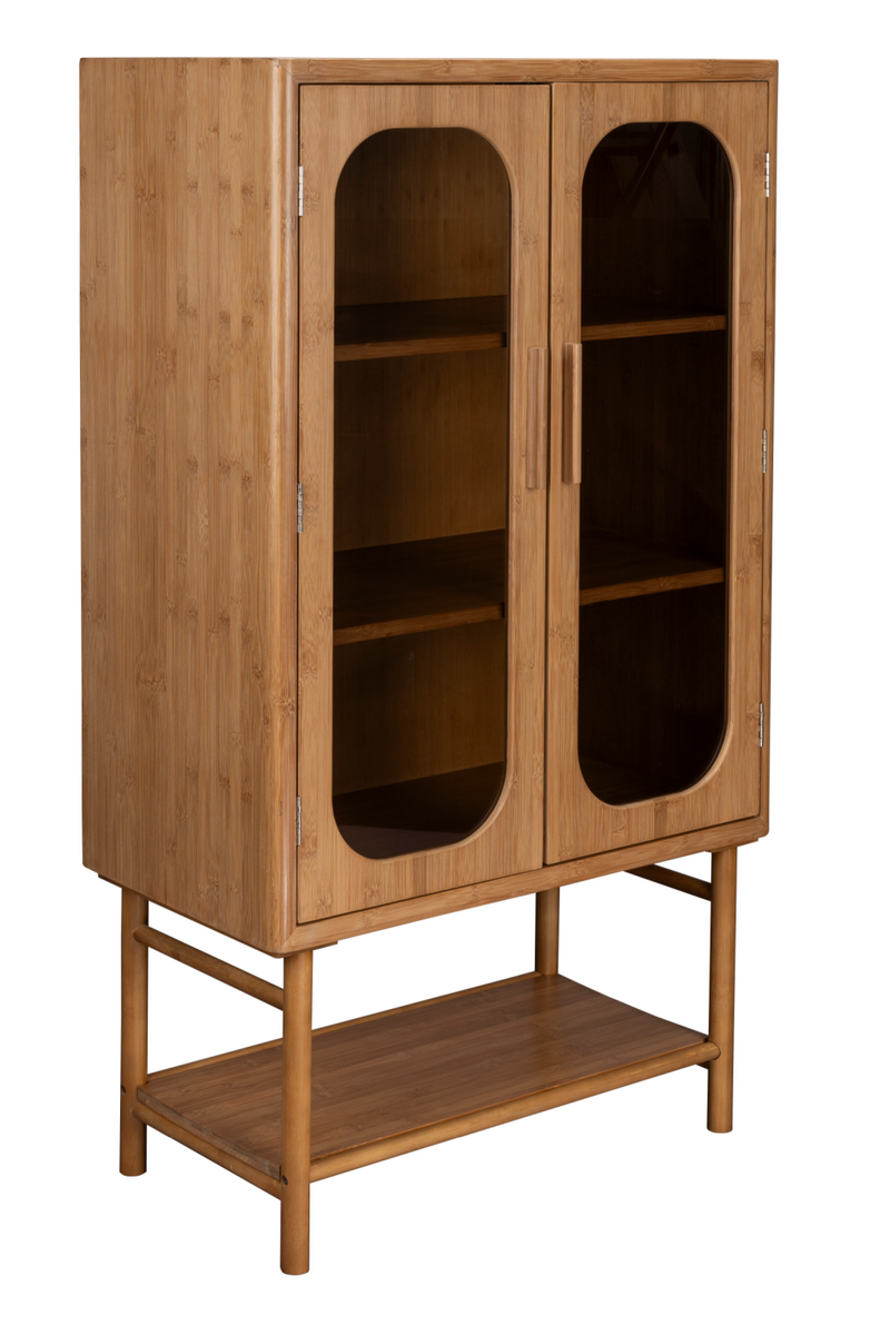 Bamboo 2-Door Cabinet | Dutchbone Caroun | Woodfurniture.com