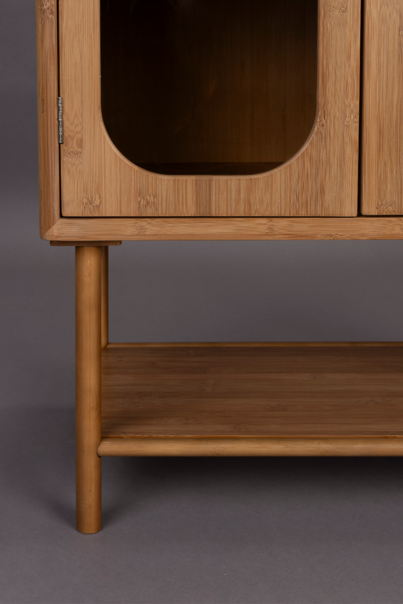 Bamboo 2-Door Cabinet | Dutchbone Caroun | Woodfurniture.com