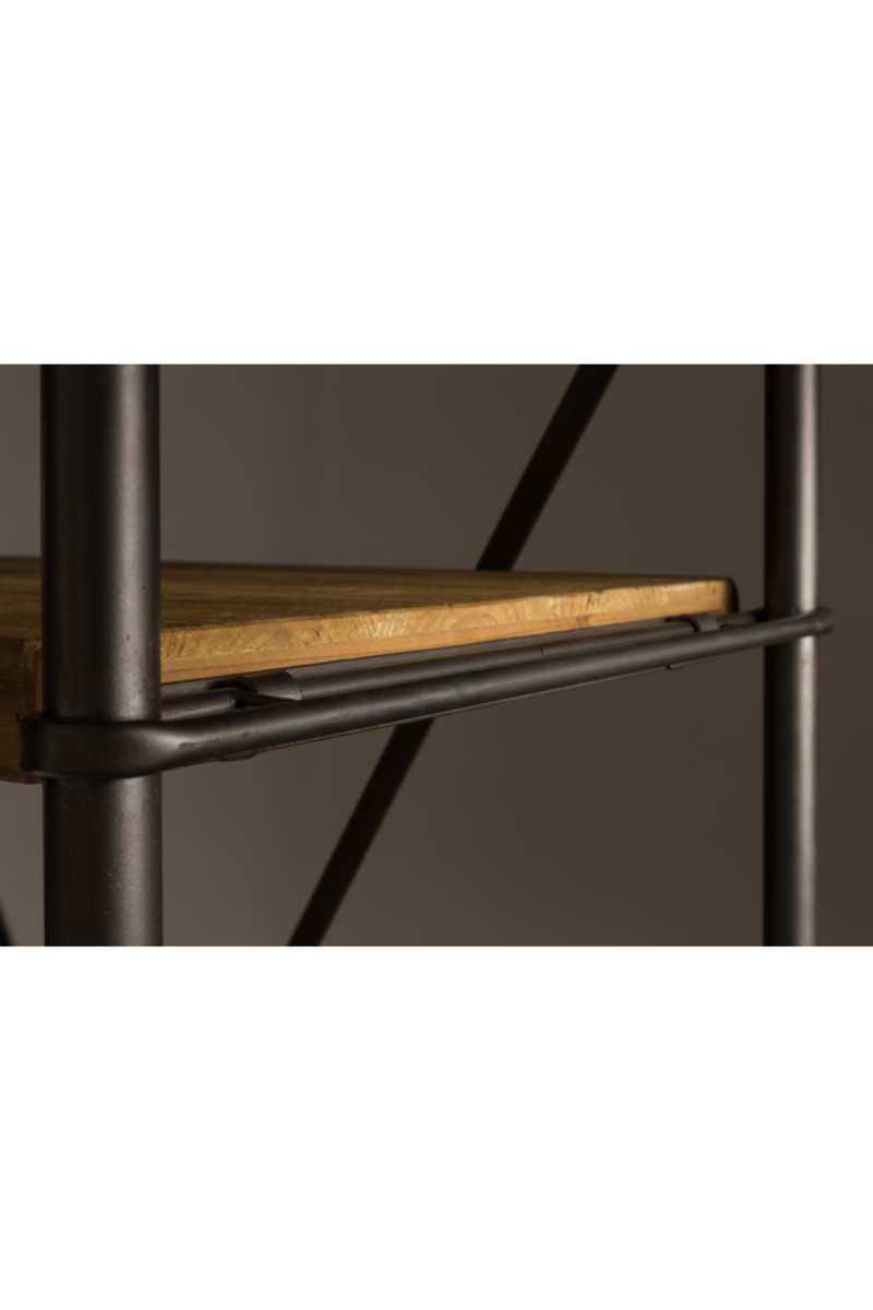 5-Shelf Storage Cabinet | Dutchbone Iron | Woodfurniture.com