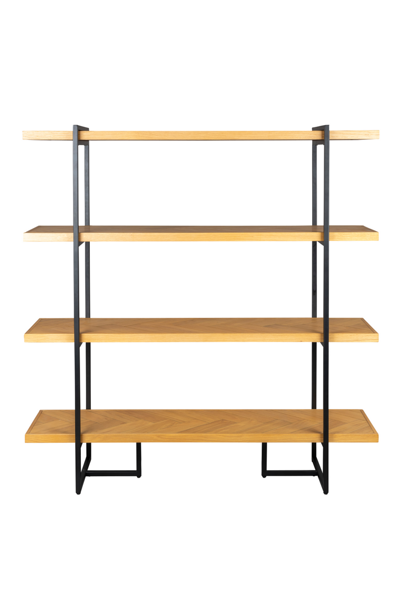 Wooden Herringbone Shelf | Dutchbone Class | Woodfurniture.com