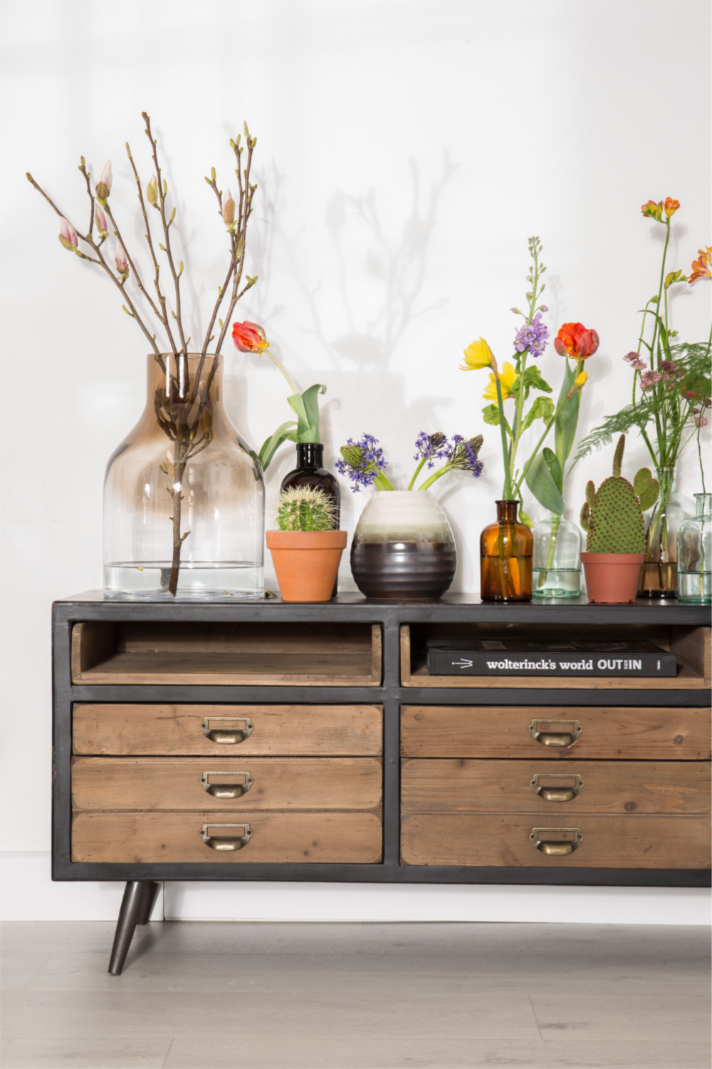 Vintage Wooden Sideboard | Dutchbone Sol | Woodfurniture.com