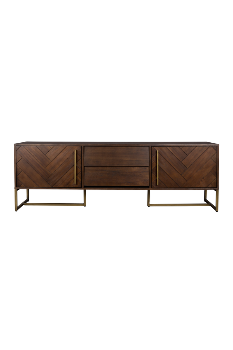 Acacia Wood Sideboard - Low | Dutchbone Class | Woodfurniture.com