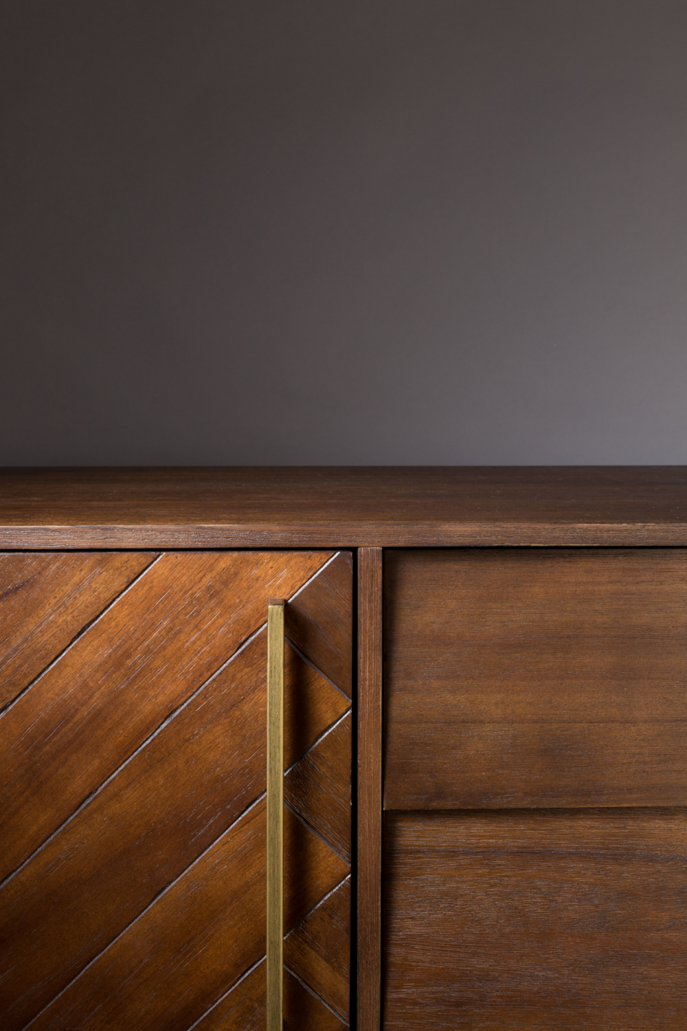 Acacia Wood Sideboard - Low | Dutchbone Class | Woodfurniture.com