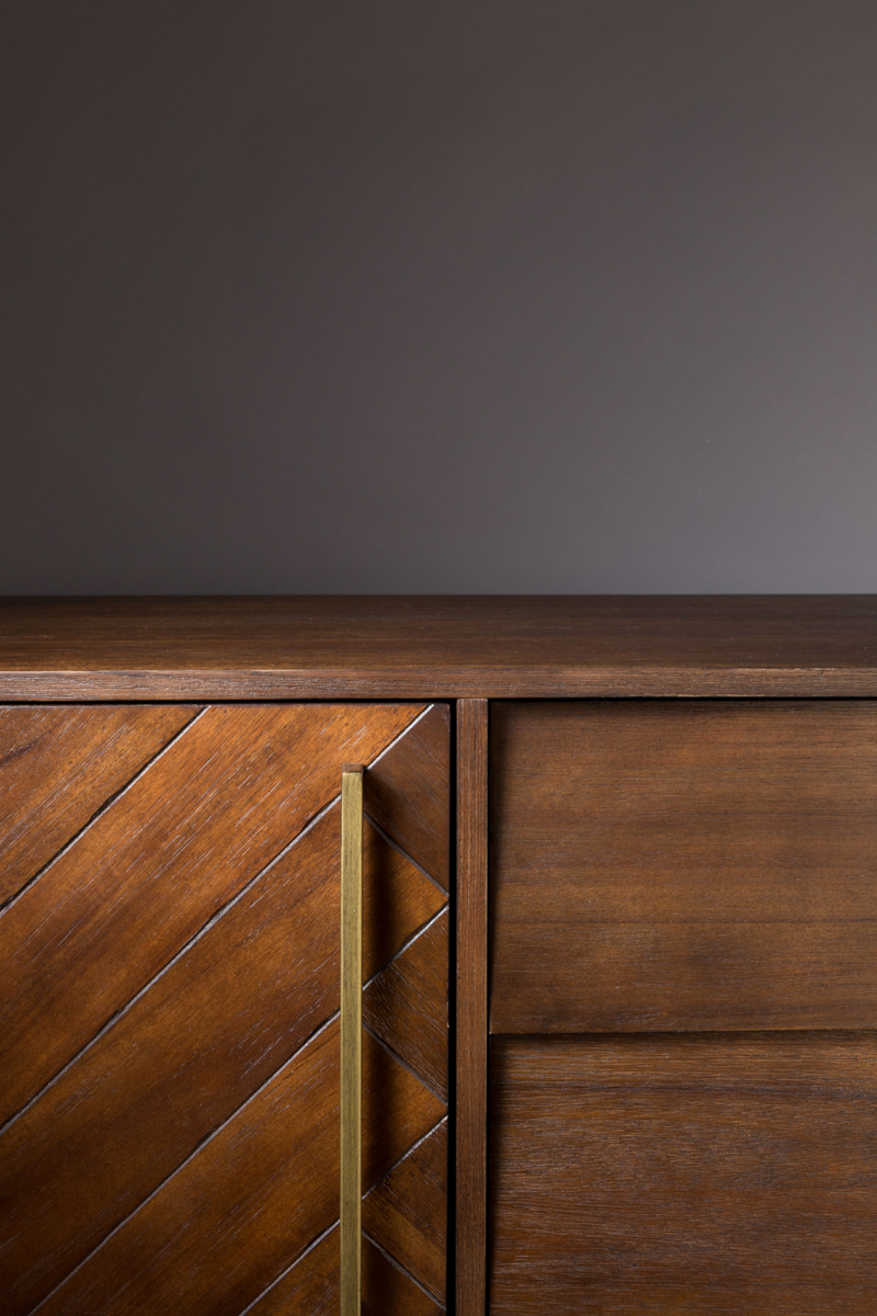 Acacia Wood Sideboard - Low | Dutchbone Class | Woodfurniture.com