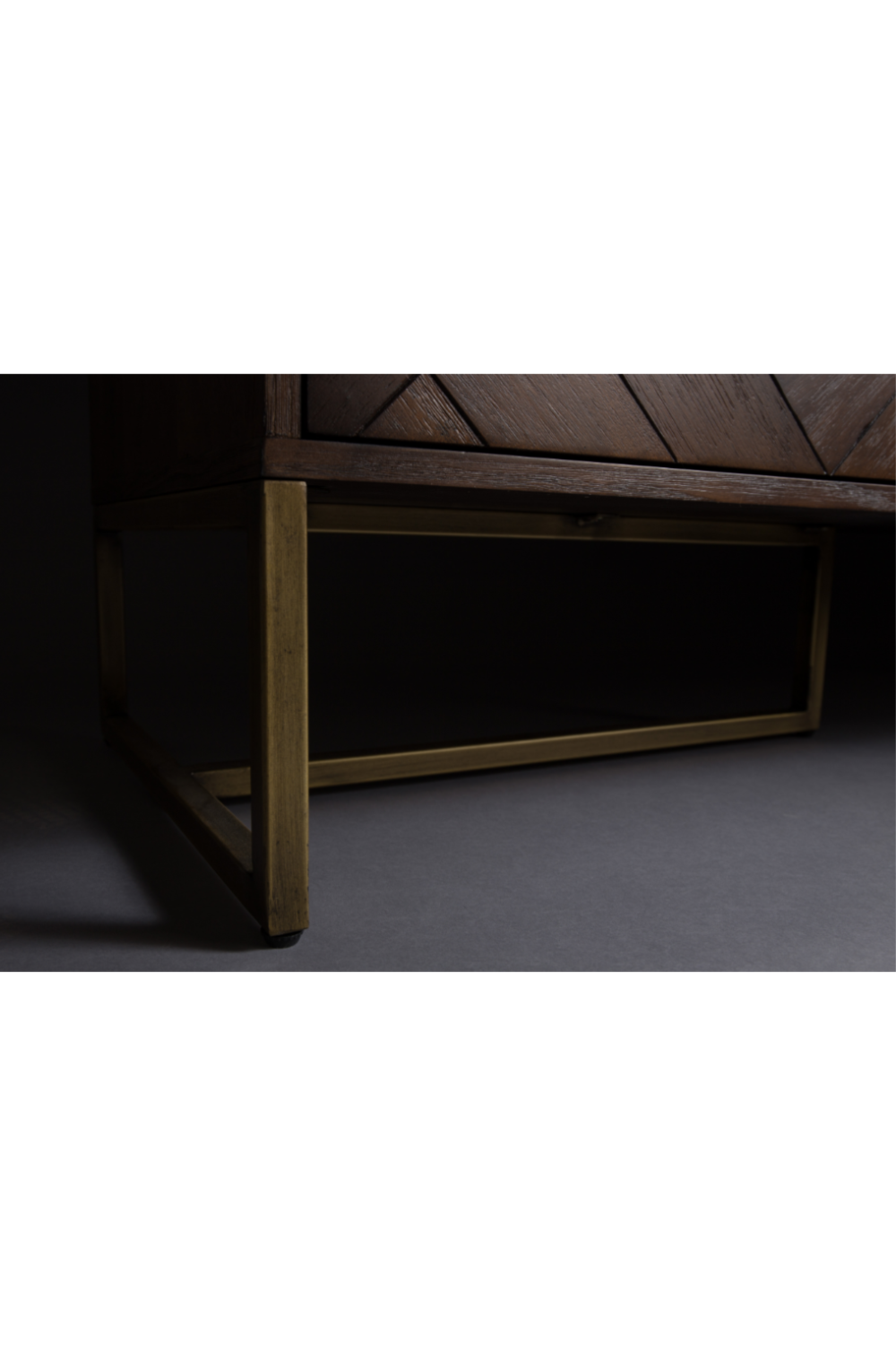 Acacia Wood Sideboard - Low | Dutchbone Class | Woodfurniture.com