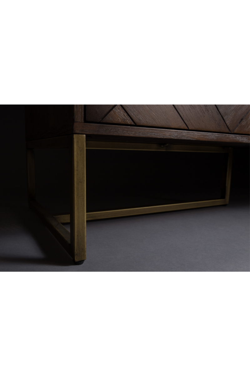 Acacia Wood Sideboard - Low | Dutchbone Class | Woodfurniture.com