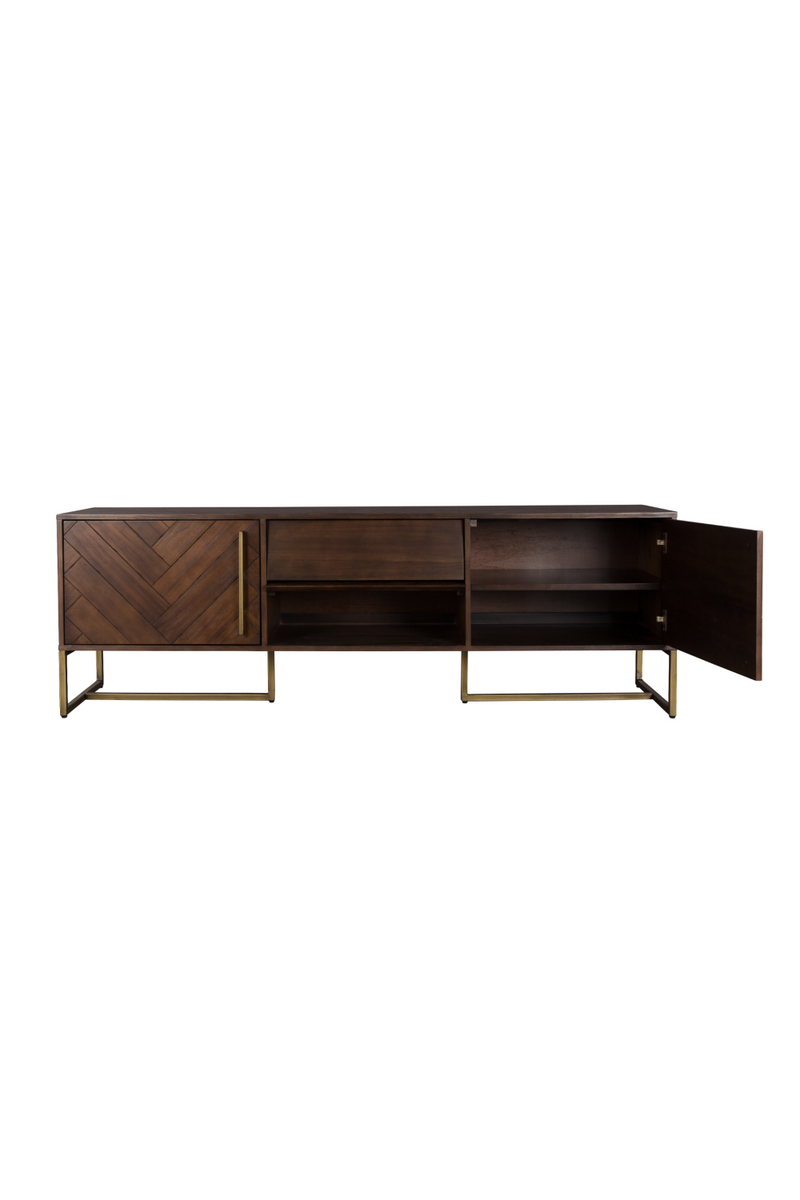 Acacia Wood Sideboard - Low | Dutchbone Class | Woodfurniture.com