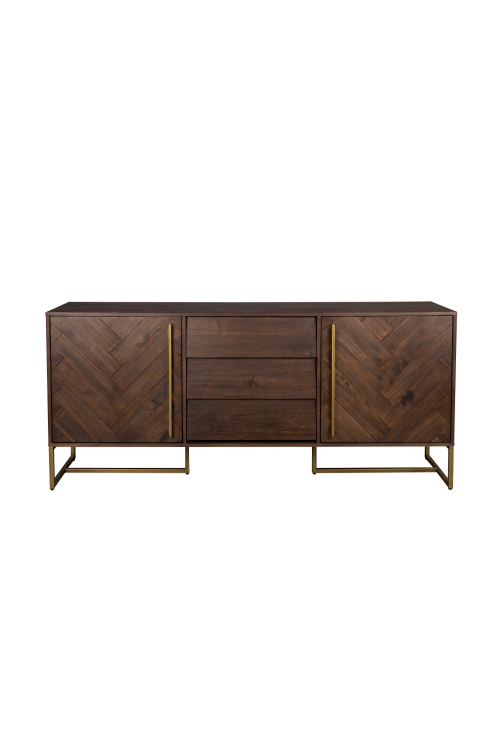 5 Compartment Wood Sideboard | Dutchbone Class | Woodfurniture.com