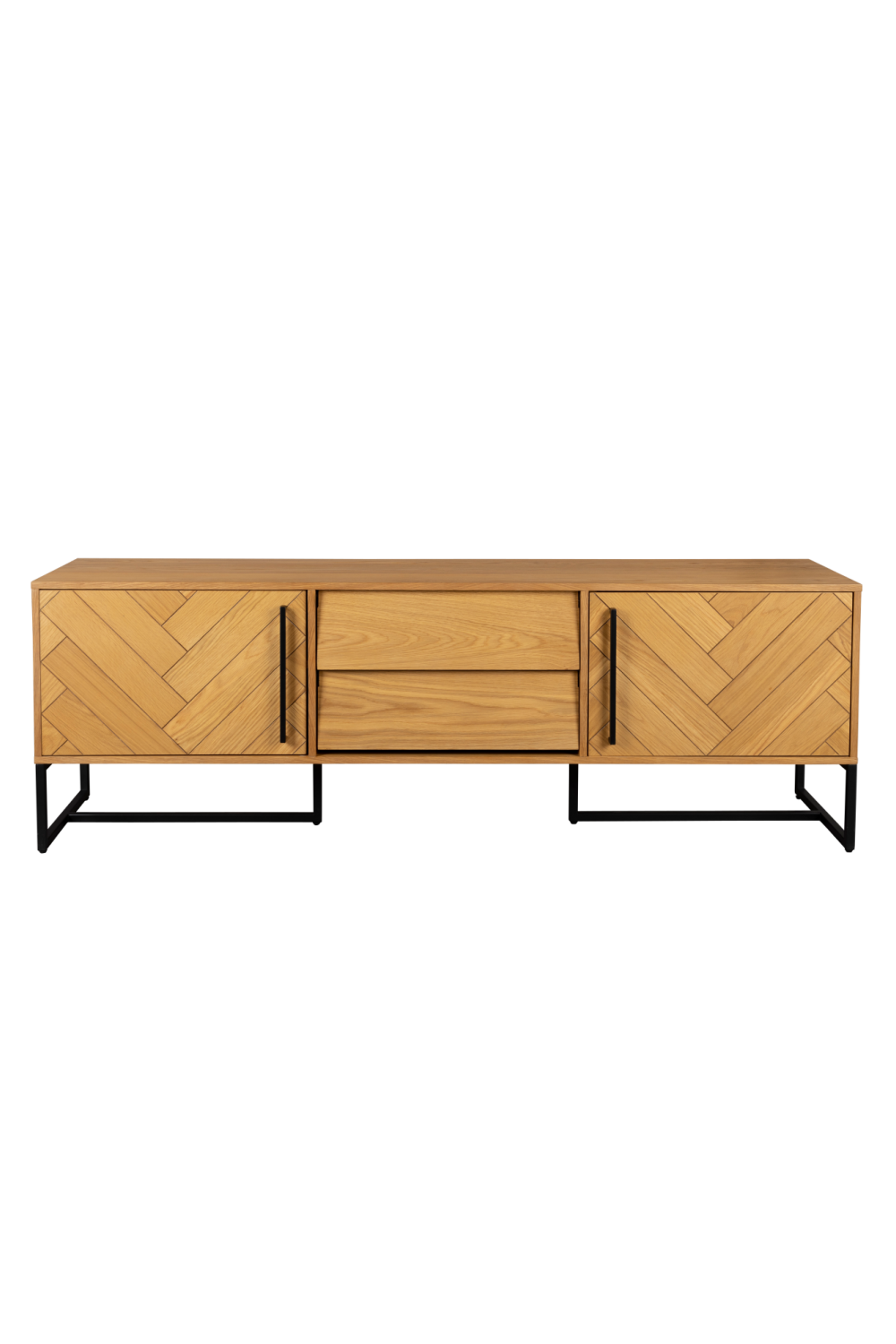 Wooden Herringbone Sideboard | Dutchbone Class | Woodfurniture.com