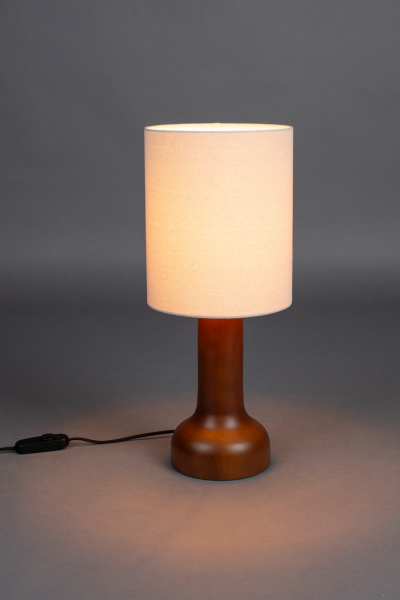 Beige Table Lamp | Dutchbone Jones | Woodfurniture.com