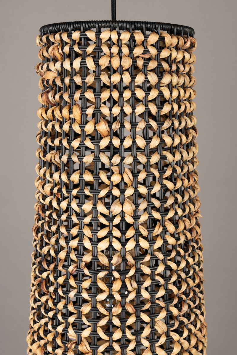 Contemporary Woven Pendant Lamp | Dutchbone Hyacint | Woodfurniture.com