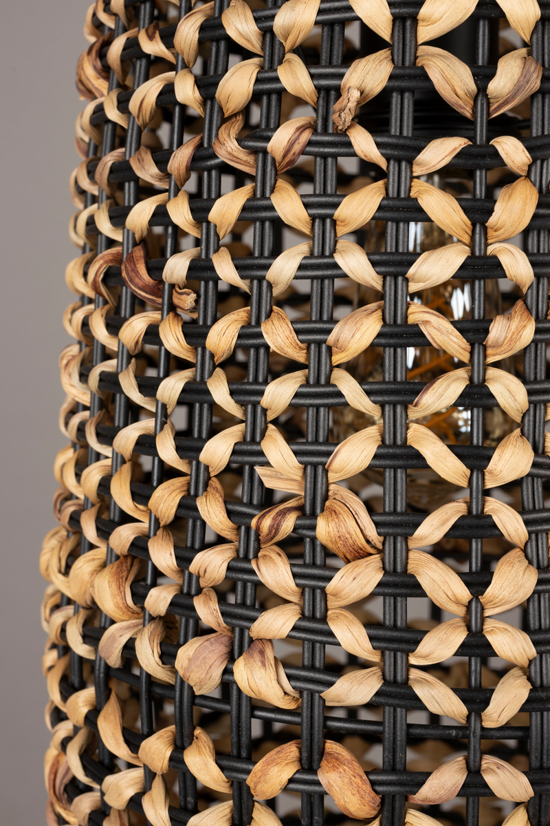 Contemporary Woven Pendant Lamp | Dutchbone Hyacint | Woodfurniture.com