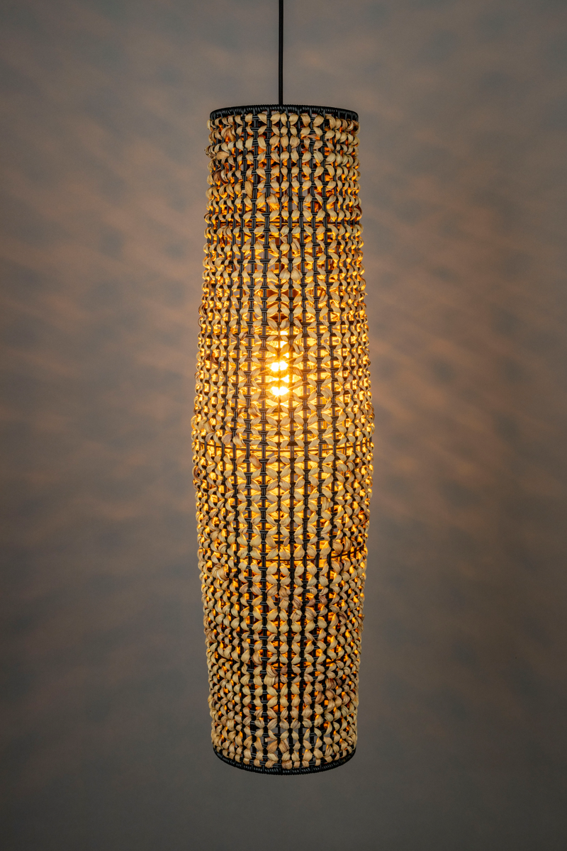 Contemporary Woven Pendant Lamp | Dutchbone Hyacint | Woodfurniture.com