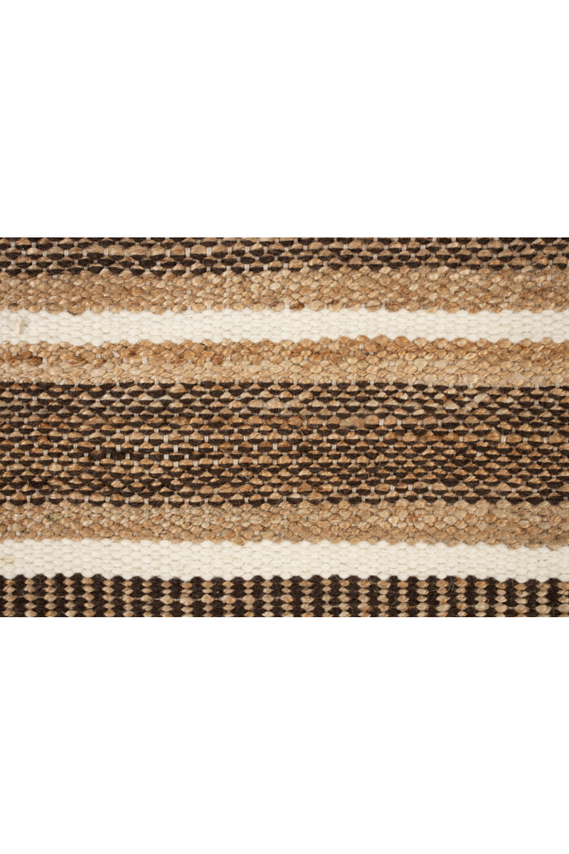 Handwoven Stripes Carpet 5' x 7'5" | Dutchbone Djahe | Woodfurniture.com