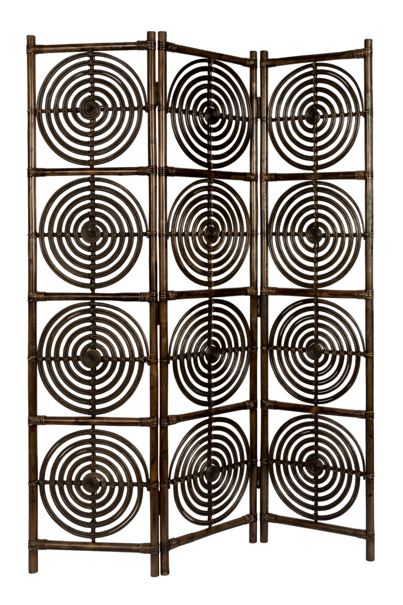 Brown Rattan Room Divider | Dutchbone Rumour | Woodfurniture.com