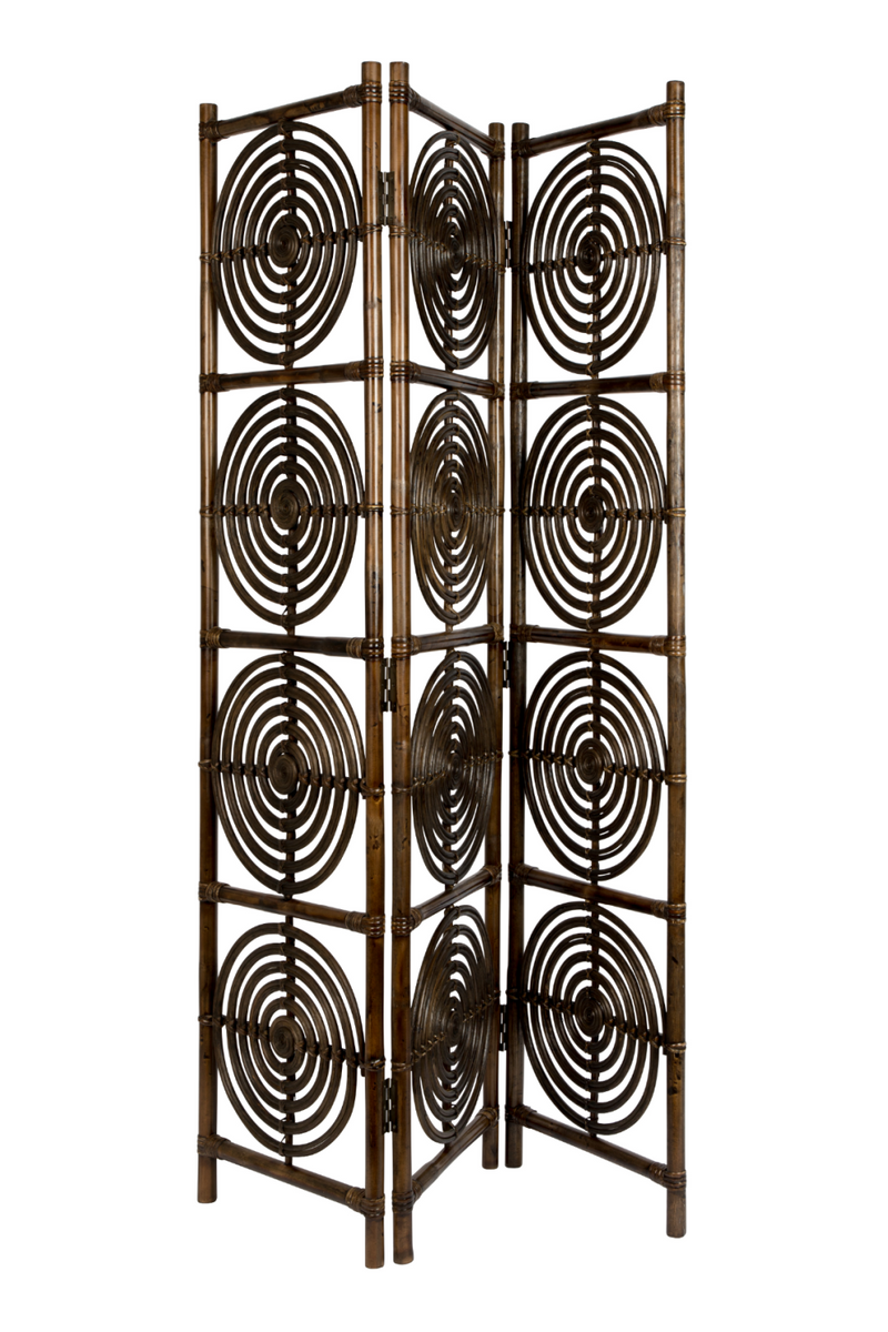 Brown Rattan Room Divider | Dutchbone Rumour | Woodfurniture.com