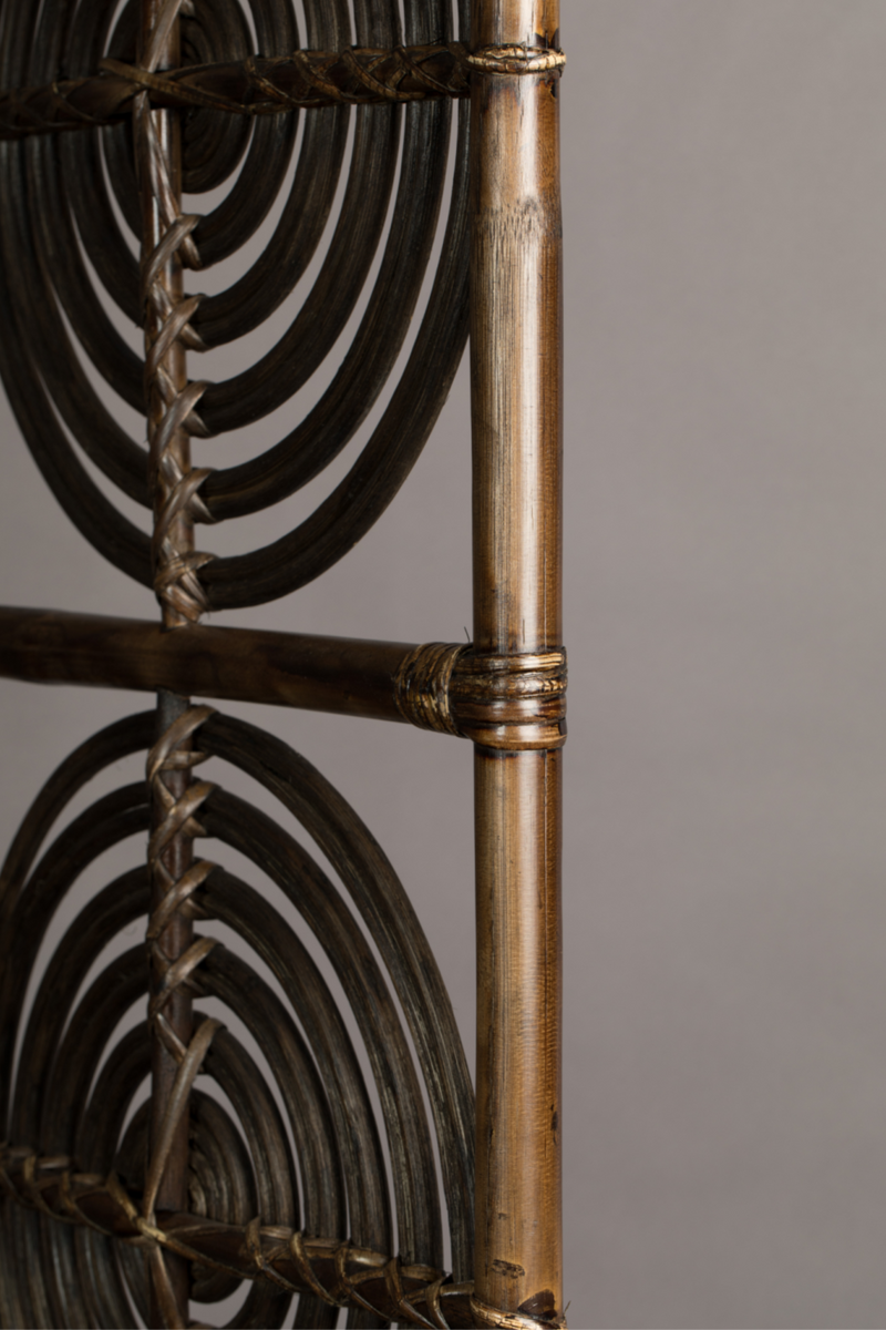 Brown Rattan Room Divider | Dutchbone Rumour | Woodfurniture.com