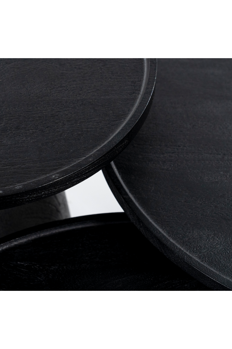 Black Mango Wood Coffee Table | Eleonora Ron | Woodfurniture.com