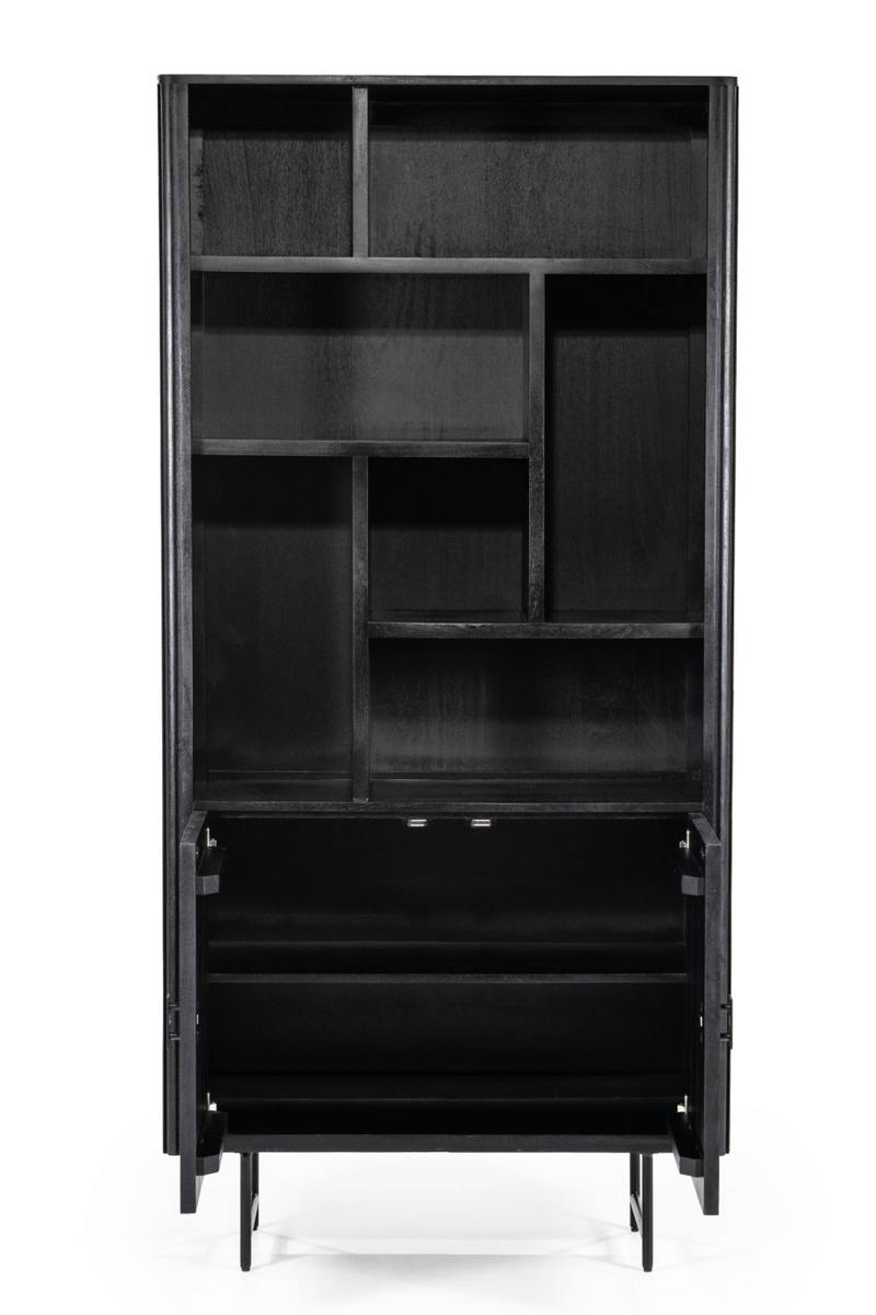 Black Mango Wood Bookcase | Eleonora Remi