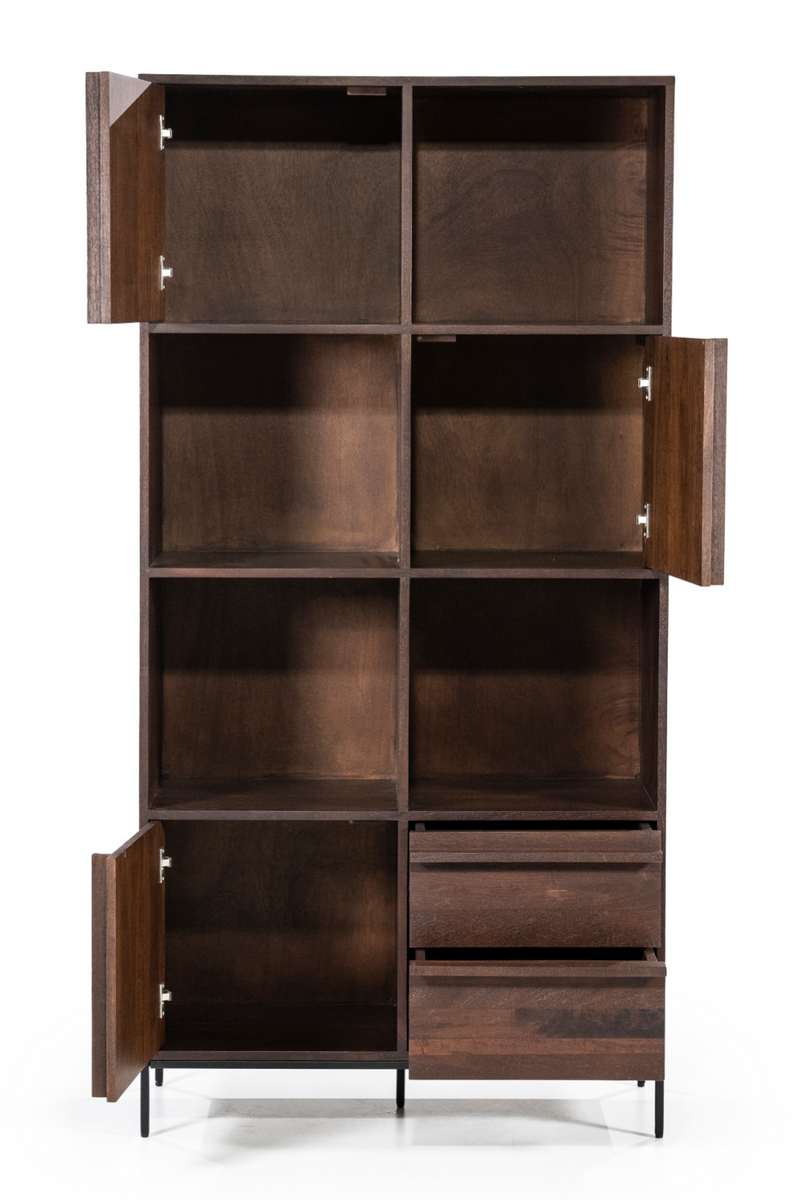 Brown Mango Display Cabinet | Eleonora Jimmy | Woodfurniture.com