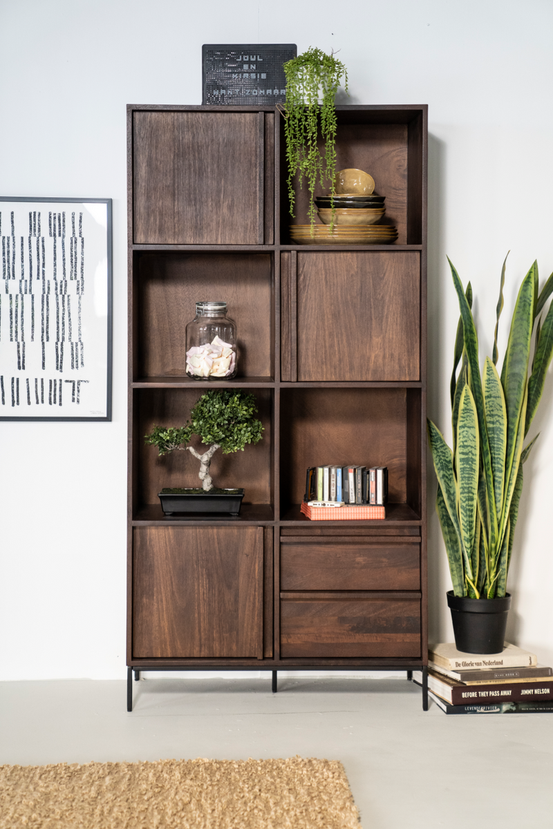 Brown Mango Display Cabinet | Eleonora Jimmy | Woodfurniture.com