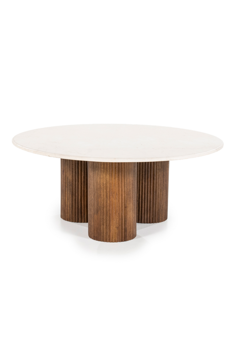 Round Marble Coffee Table | Eleonora Xavi | Woodfurniture.com