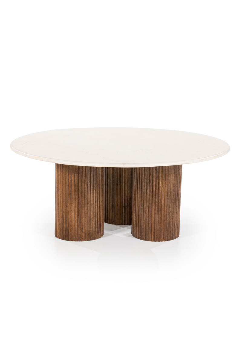 Round Marble Coffee Table | Eleonora Xavi | Woodfurniture.com