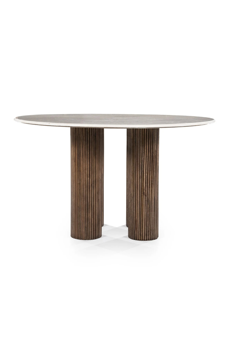 Round Marble Dining Table | Eleonora Xavi | Woodfurniture.com