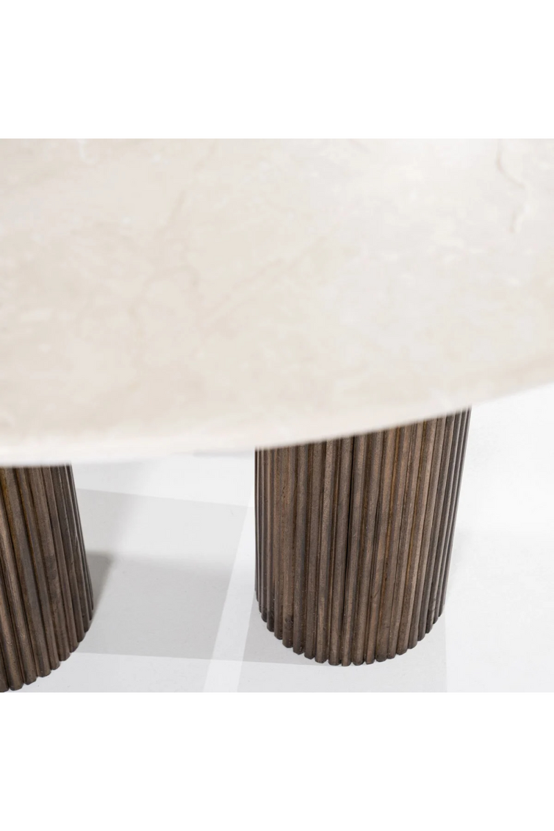 Round Marble Dining Table | Eleonora Xavi | Woodfurniture.com