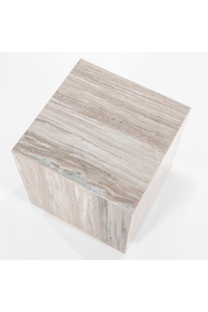 Lacquered Marble Side Table | Eleonora Vince | Woodfurniture.com