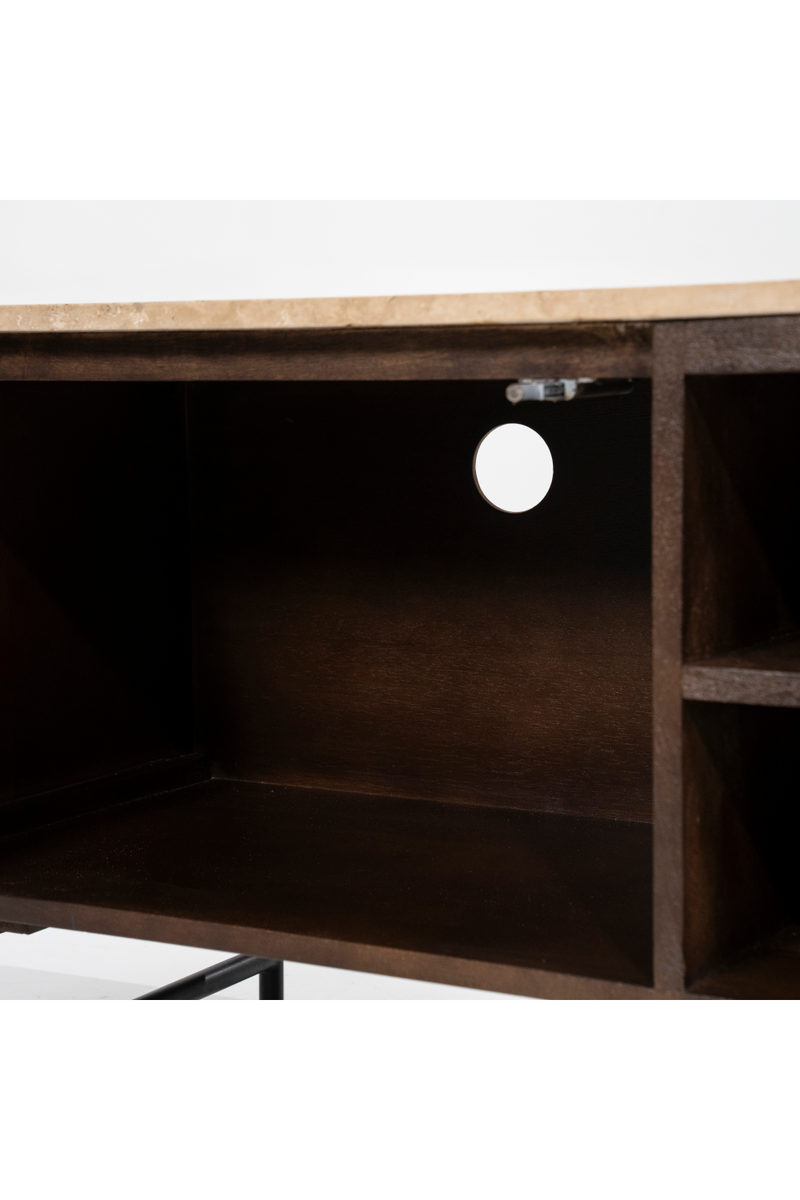 Mango Wood TV Cabinet | Eleonora Lio | Woodfurniture.com