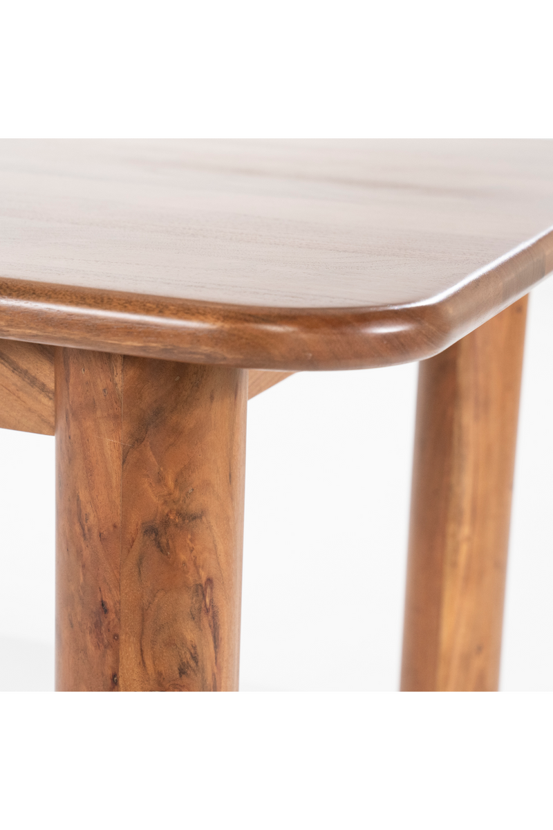 Acacia Farmhouse Dining Table | Eleonora Julian  | Woodfurniture.com