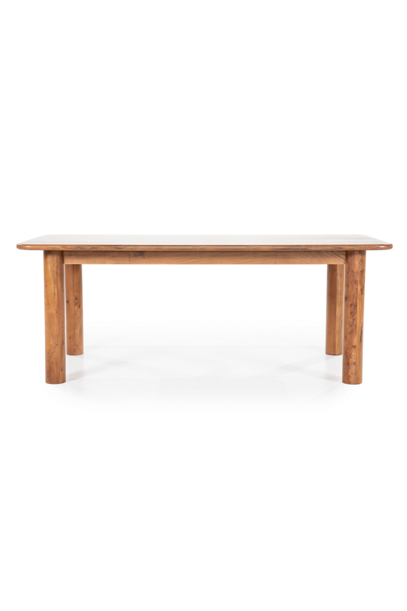 Acacia Farmhouse Dining Table | Eleonora Julian  | Woodfurniture.com