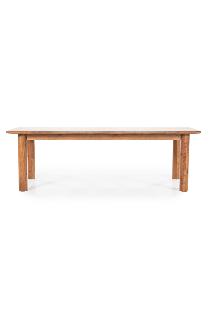 Acacia Farmhouse Dining Table | Eleonora Julian  | Woodfurniture.com