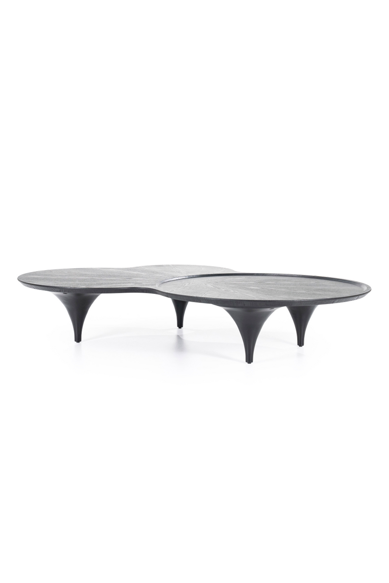 Black Oak Organic Coffee Table | Eleonora Fay | Woodfurniture.com