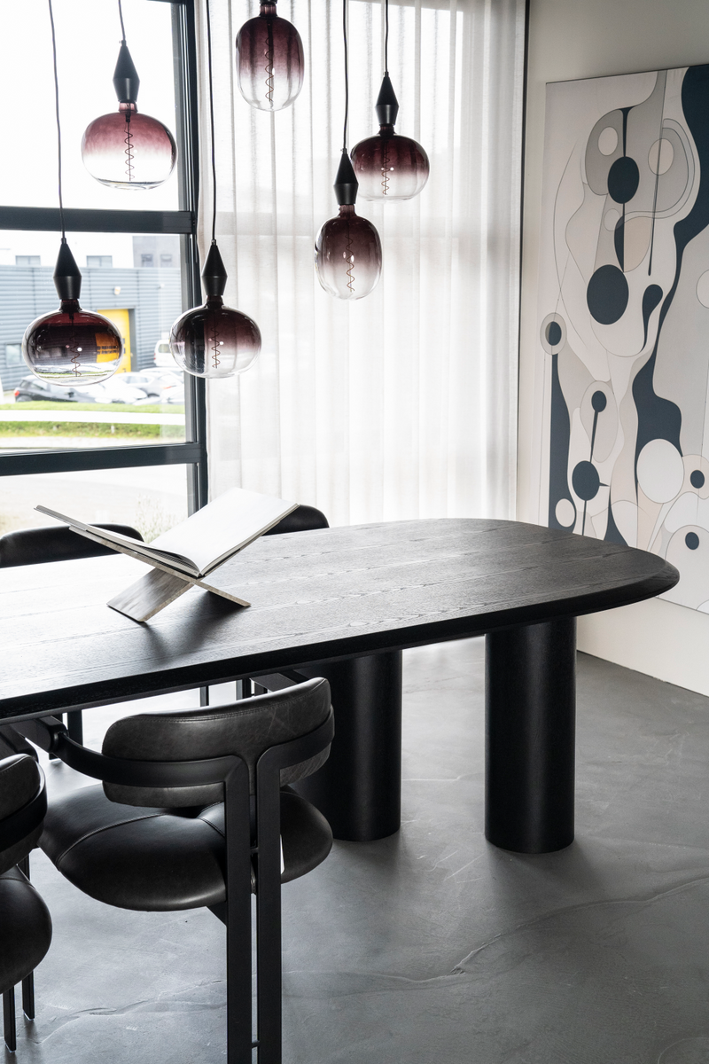 Black Oak Dining Table | Eleonora Walter | Woodfurniture.com