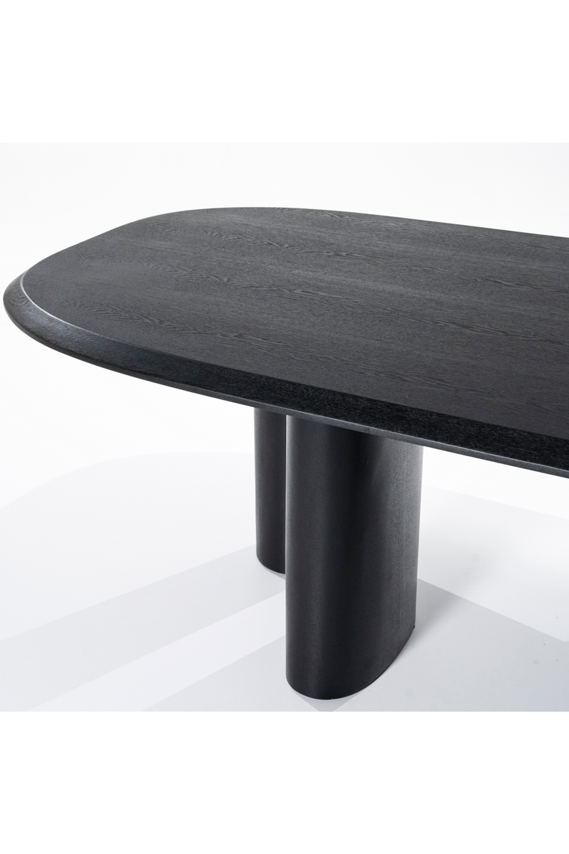 Black Oak Dining Table | Eleonora Walter | Woodfurniture.com