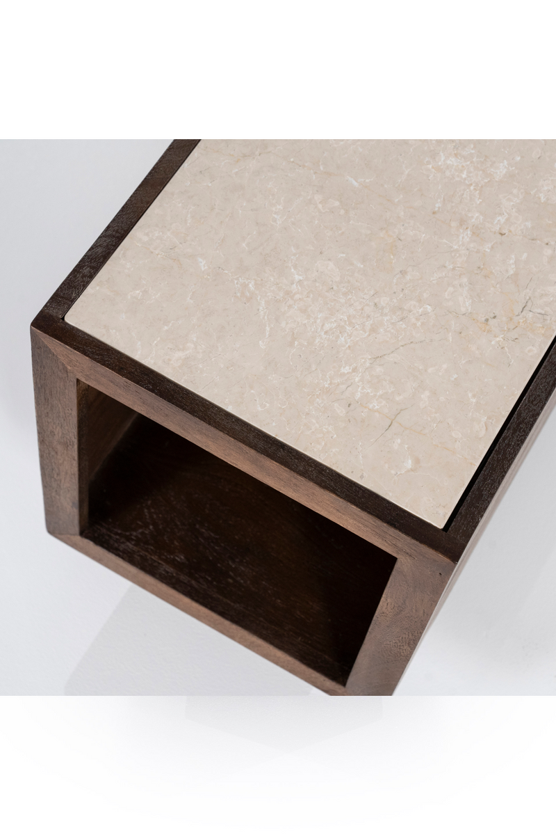 Mango Wood Box Coffee Table | Eleonora Hazel | Woodfurniture.com