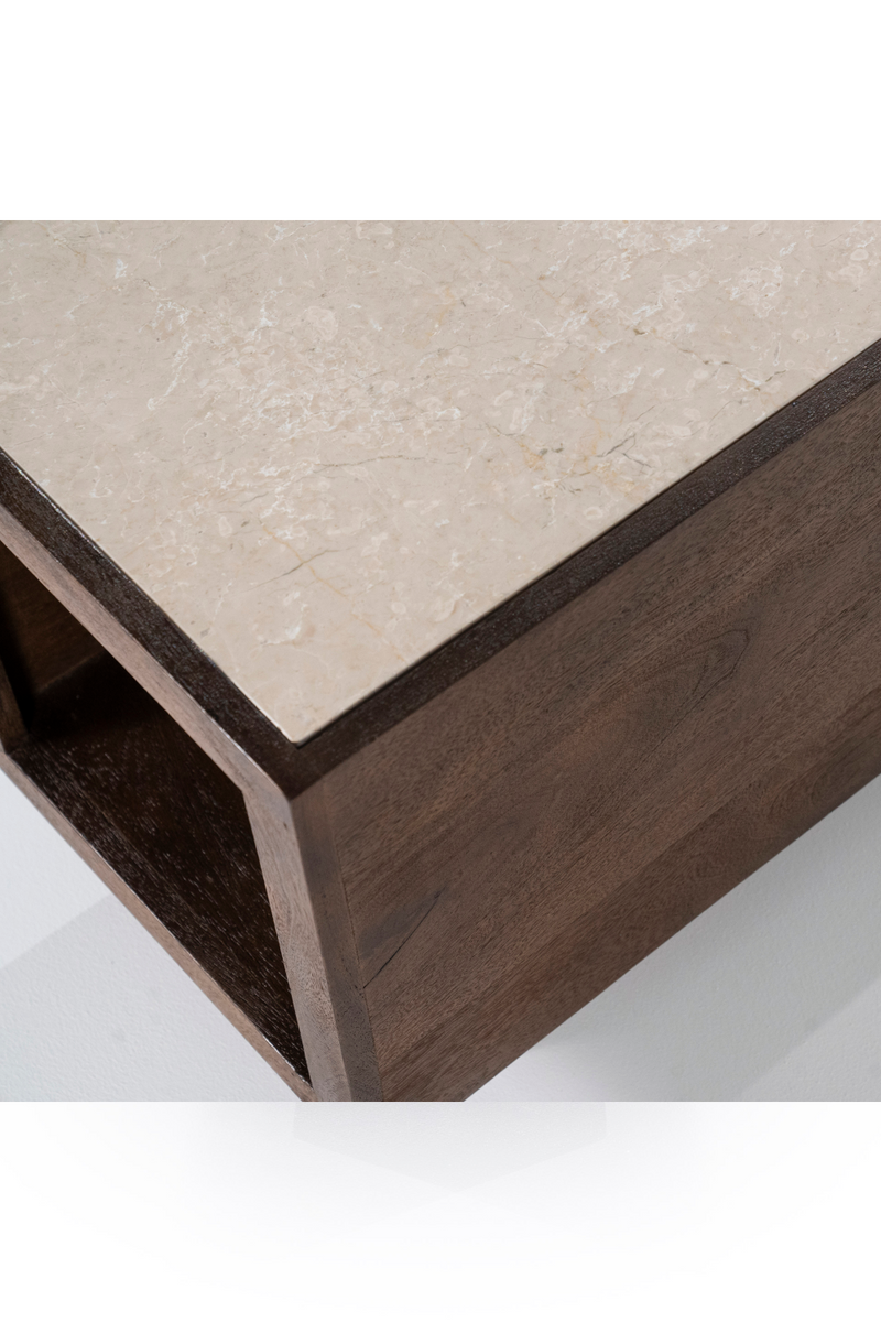 Mango Wood Box Coffee Table | Eleonora Hazel | Woodfurniture.com