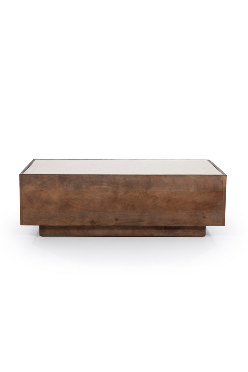 Mango Wood Box Coffee Table | Eleonora Hazel | Woodfurniture.com