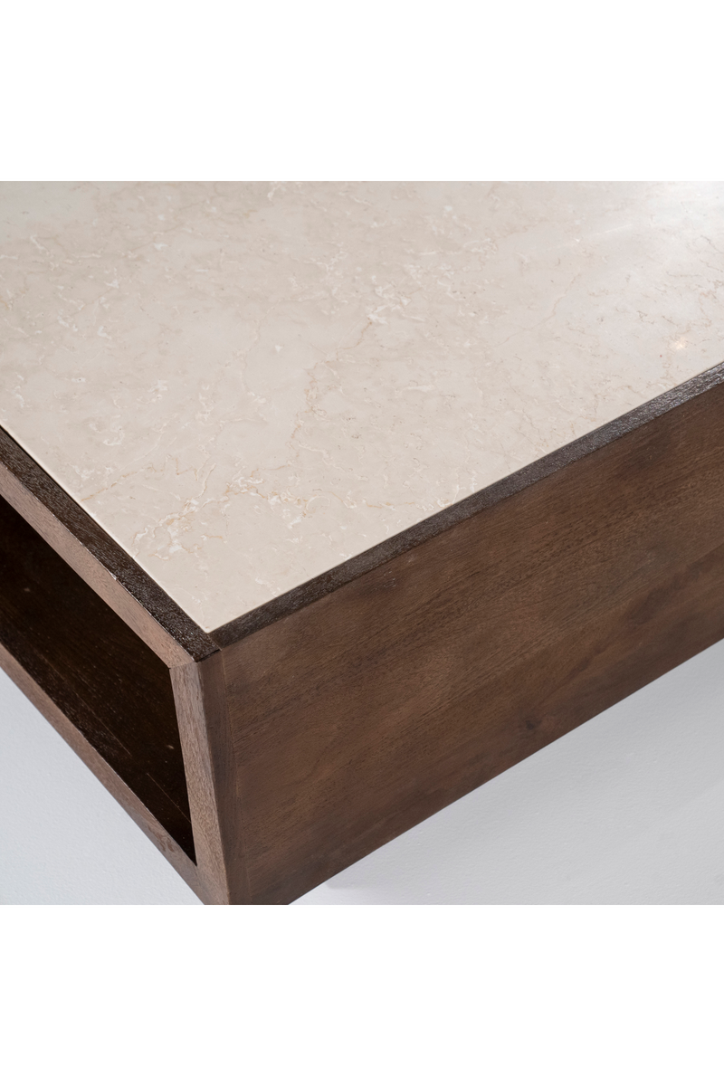 Mango Wood Box Coffee Table | Eleonora Hazel | Woodfurniture.com