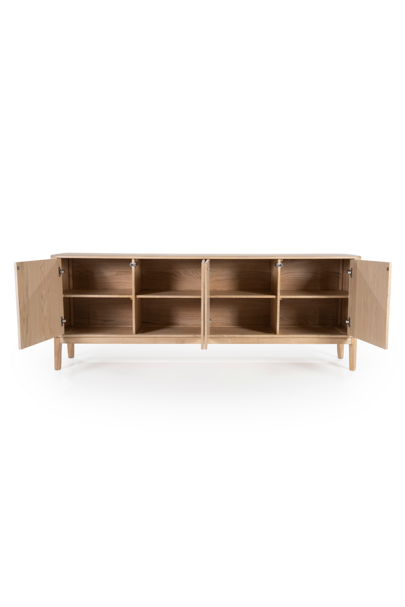 Oak 4-Door Sideboard | Eleonora Harvey | Woodfurniture.com