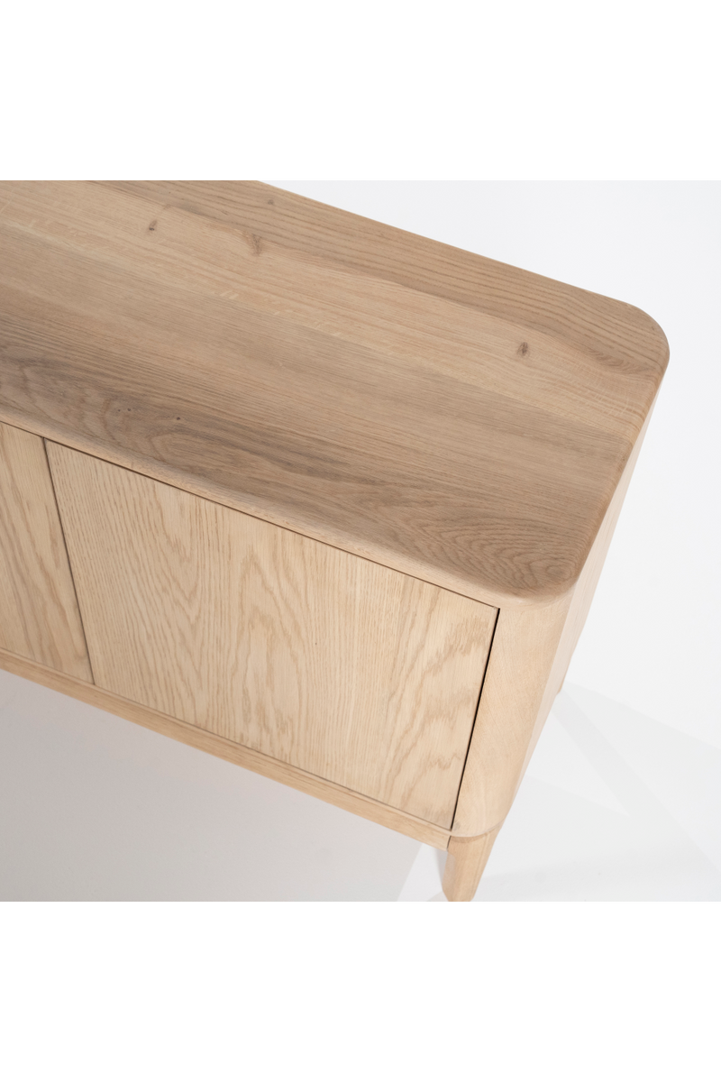 Oak 4-Door Sideboard | Eleonora Harvey | Woodfurniture.com