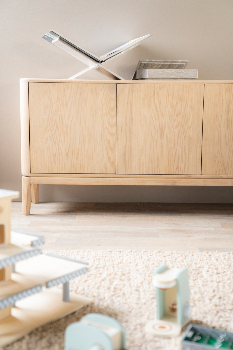 Oak 4-Door Sideboard | Eleonora Harvey | Woodfurniture.com