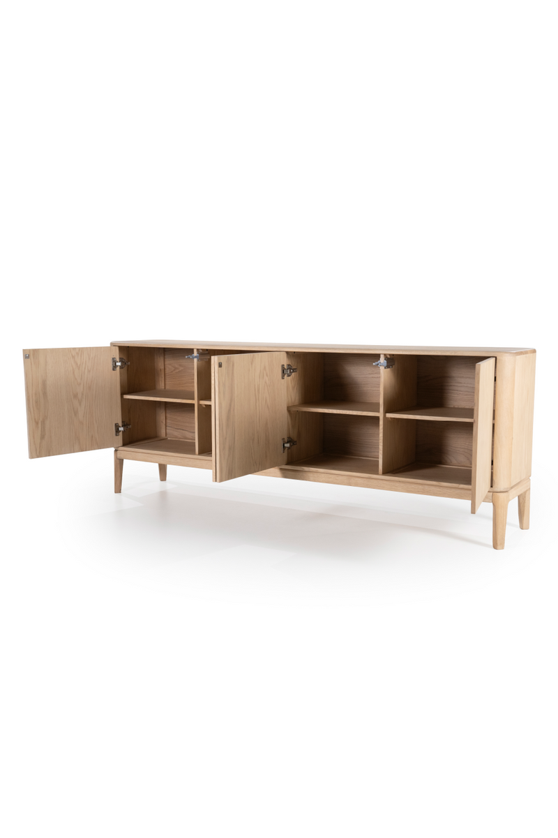 Oak 4-Door Sideboard | Eleonora Harvey | Woodfurniture.com