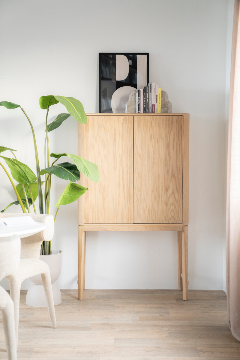 2-Door Oak Cabinet | Eleonora Harvey  | Woodfurniture.com