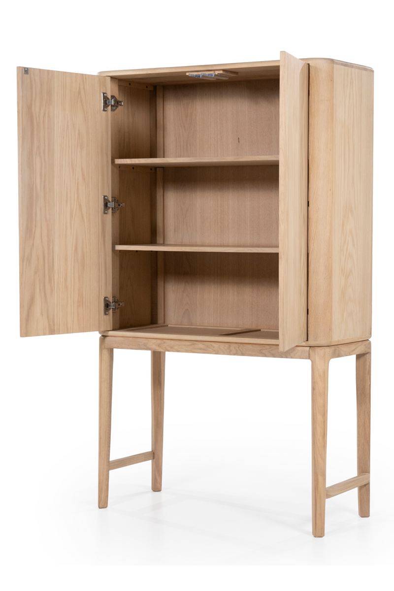 2-Door Oak Cabinet | Eleonora Harvey  | Woodfurniture.com