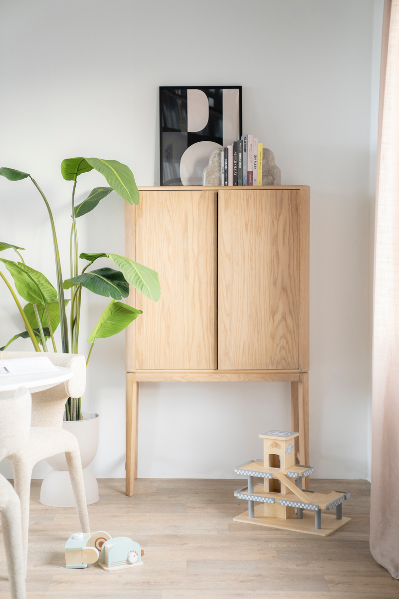 2-Door Oak Cabinet | Eleonora Harvey  | Woodfurniture.com